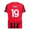 Camisola AC Milan Theo 19 Homen Equipamento 1ª 24/25